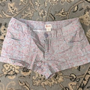 Mossimo Supply Co Cargo Shorts Floral Purple